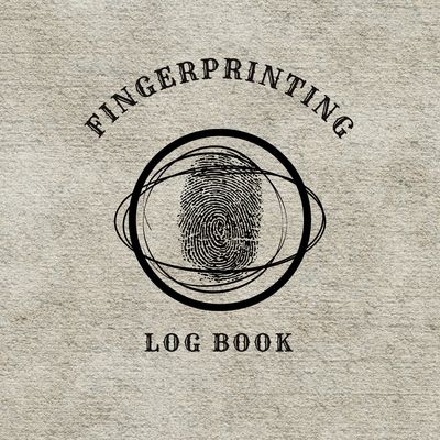  Fingerprinting Log Book for fingerprint technicians mobile notaries background check providers.