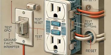 Image of a GFCI outlet