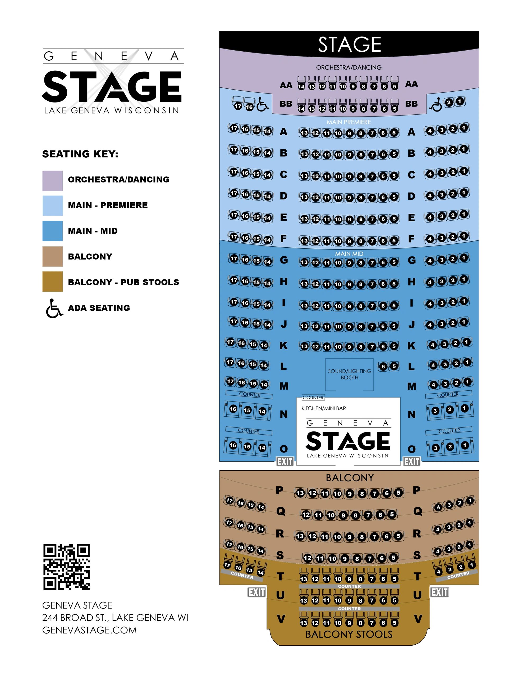 Concert Stage Seating