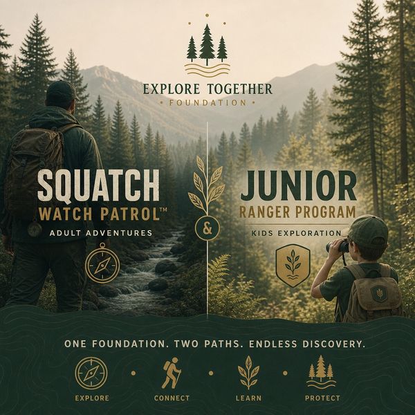 Two outdoor adventure programs for adults and kids by Explore Together Foundation.