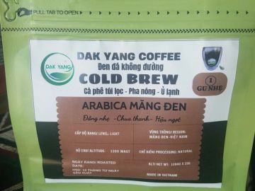 Bao cà phê Dak Yang Cold Brew Arabica Măng Đen.