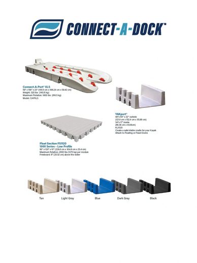 Jet-Ski Pads, PWC Ports, Kayak Ports, Modular docks and more.   Installed by DockMax Knoxville.