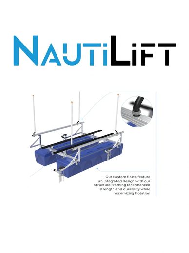 NautiLIft Boat Lifts and Hoists.  Installed professionally by DockMax Knoxville