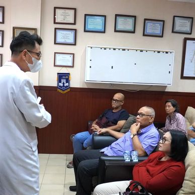 Kelas edukasi kesehatan  bersama dr Eko Putranto