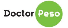 Logo with text 'Doctor Peso' featuring a green circle.