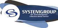 Logo of SYSTEMGROUP, specializing in NPL Asset Management and Collections Master Servicing.
