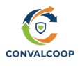 Colorful circular logo with a stylized 'C' and 'E' and the text 'COSMATECOP'.
