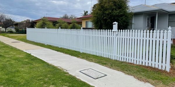 Fresh new look to cottage garden picket fence