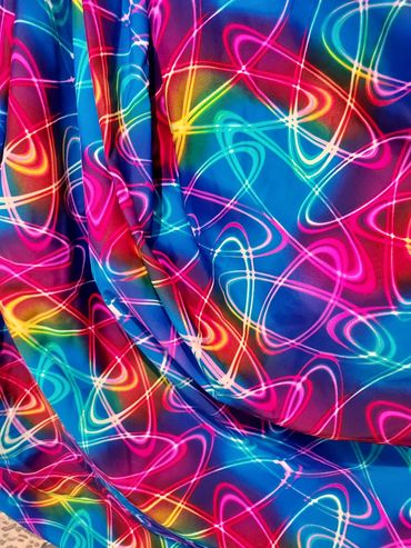 Neon Swirl