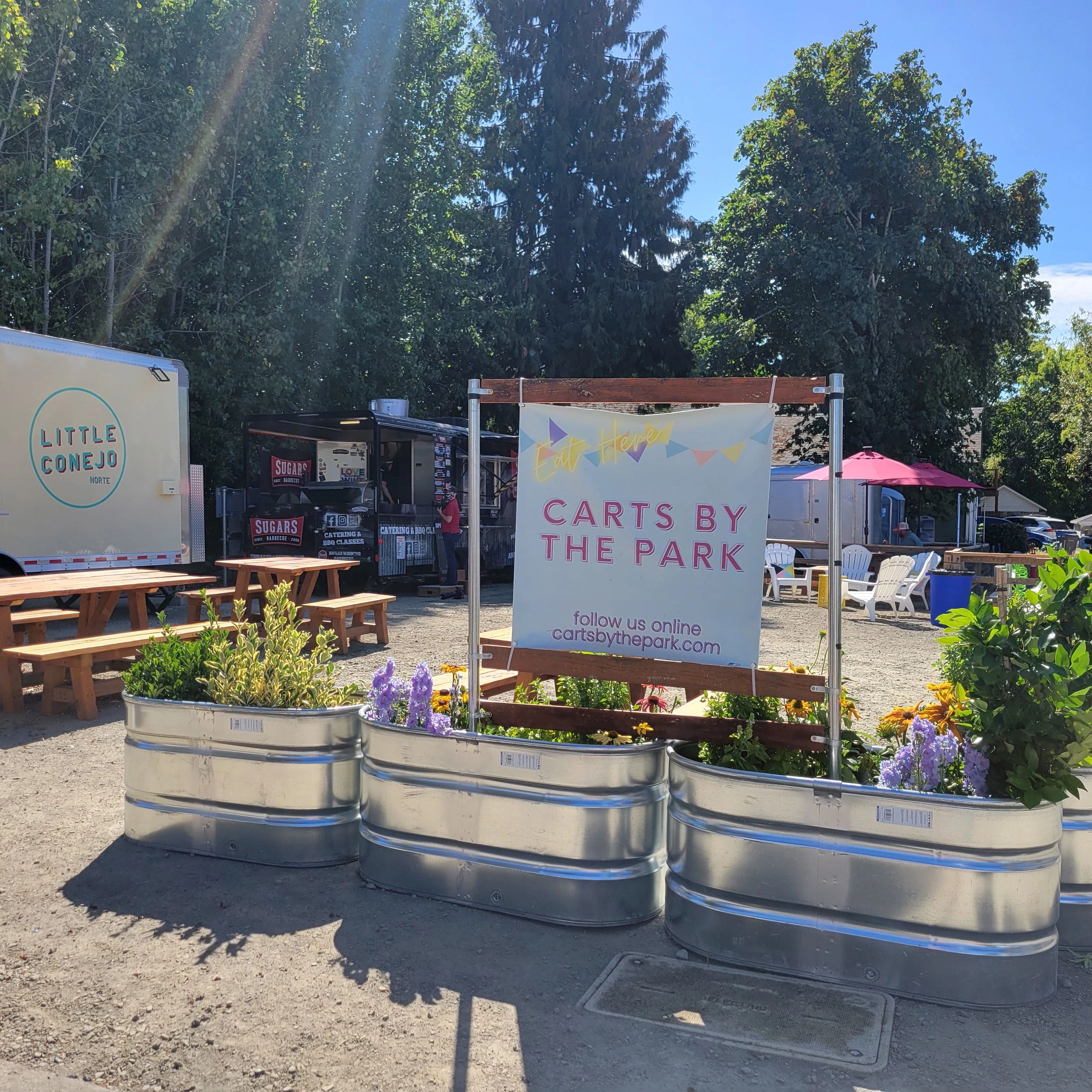 Carts by the Park