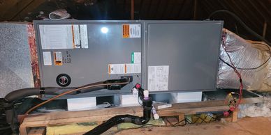 air handler install