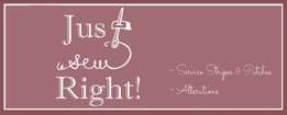 Just Sew Right!