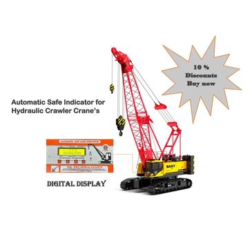 crawler crane safe load indicator for safety device load moment indicator