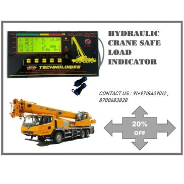 hydraulic  crane safe load indicator for crane safety device load moment indicator
