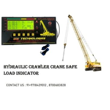 Hydraulic crawler crane  safe load indicator safety equipment load moment indicator