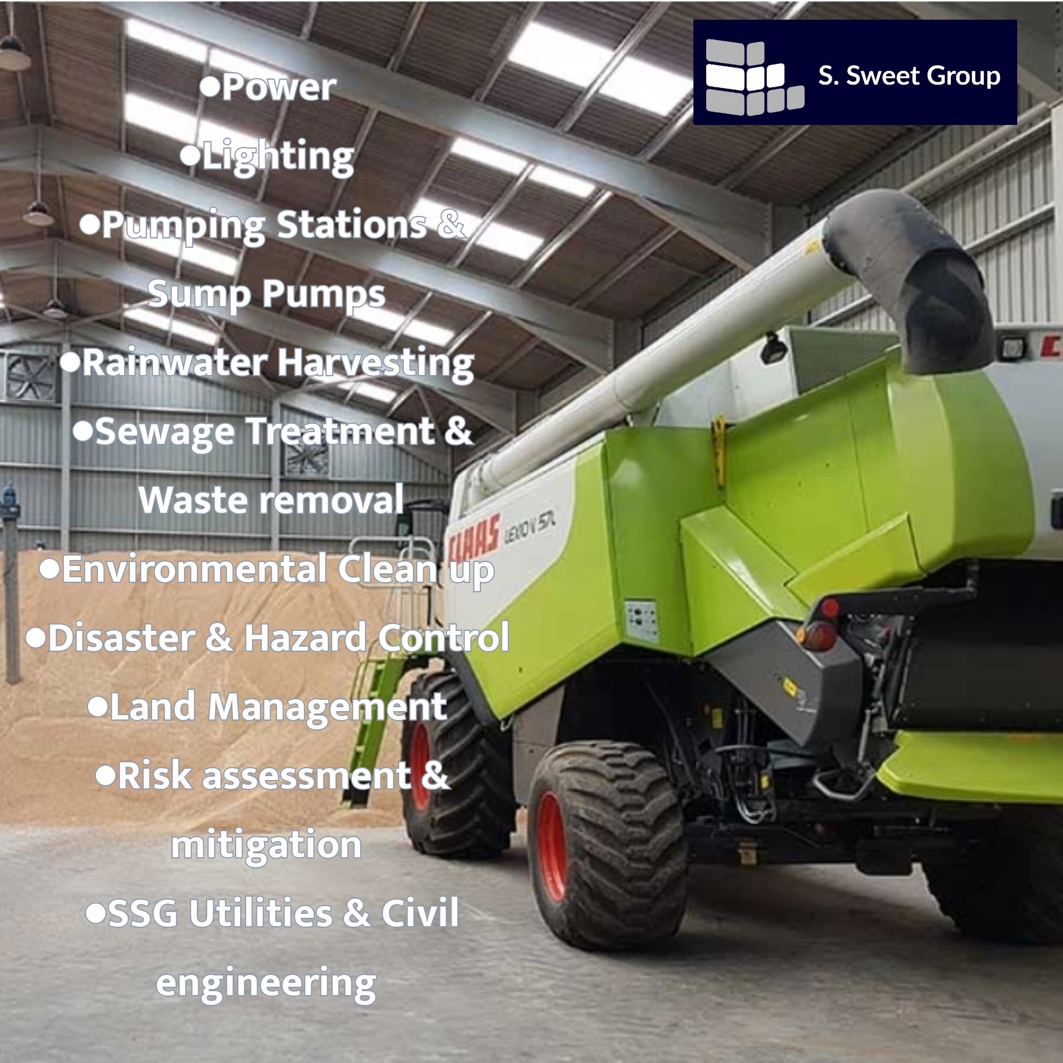 As well as our ever growing portfolio we also support the farming industry.
