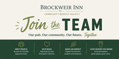Brockweir Inn invites community members to join their supportive team.