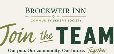 Brockweir Inn invites you to join their community team for a shared future.