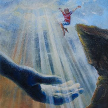 Leap of Faith- Oil on canvas