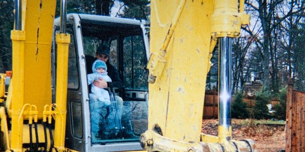 The owner and son in 1999 when they first started.