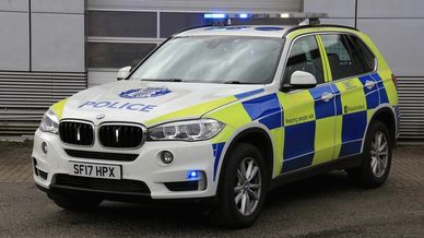 Police Traffic Car Autobahn Scotland