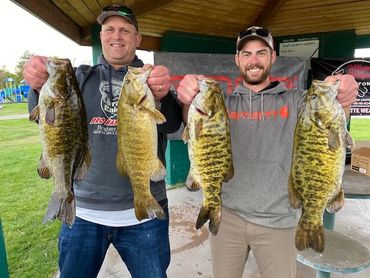 huge limit of smallmouth bass out of Boardman, OR on the Columbia river