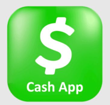 Green Cash App logo with white dollar sign.