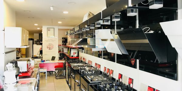 ankastre standlarımız ve mağazamızın iç görseli