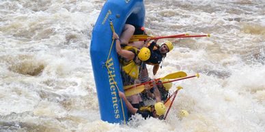 River Rafting gone vertical 