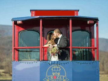 Crozet Wedding Trolley!