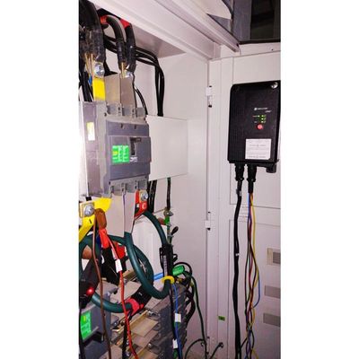 revisión de consumo de energía eléctrica en bodega