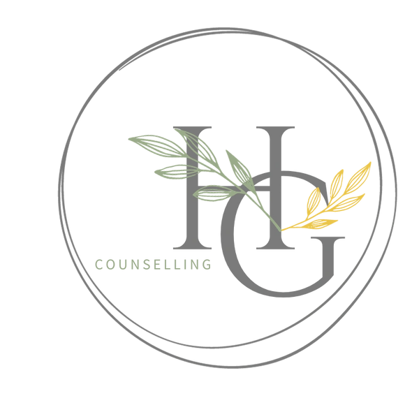 A logo for a queer affirming counsellor, non-binary counsellor, couples counsellor, ENM counselling