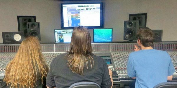 Recording studio voice production