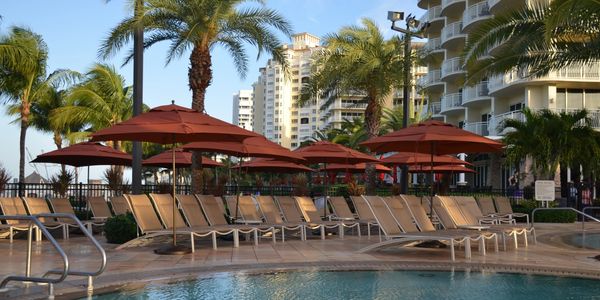 Alumatech Chaise Lounges at Jw Marriott Marco Island
