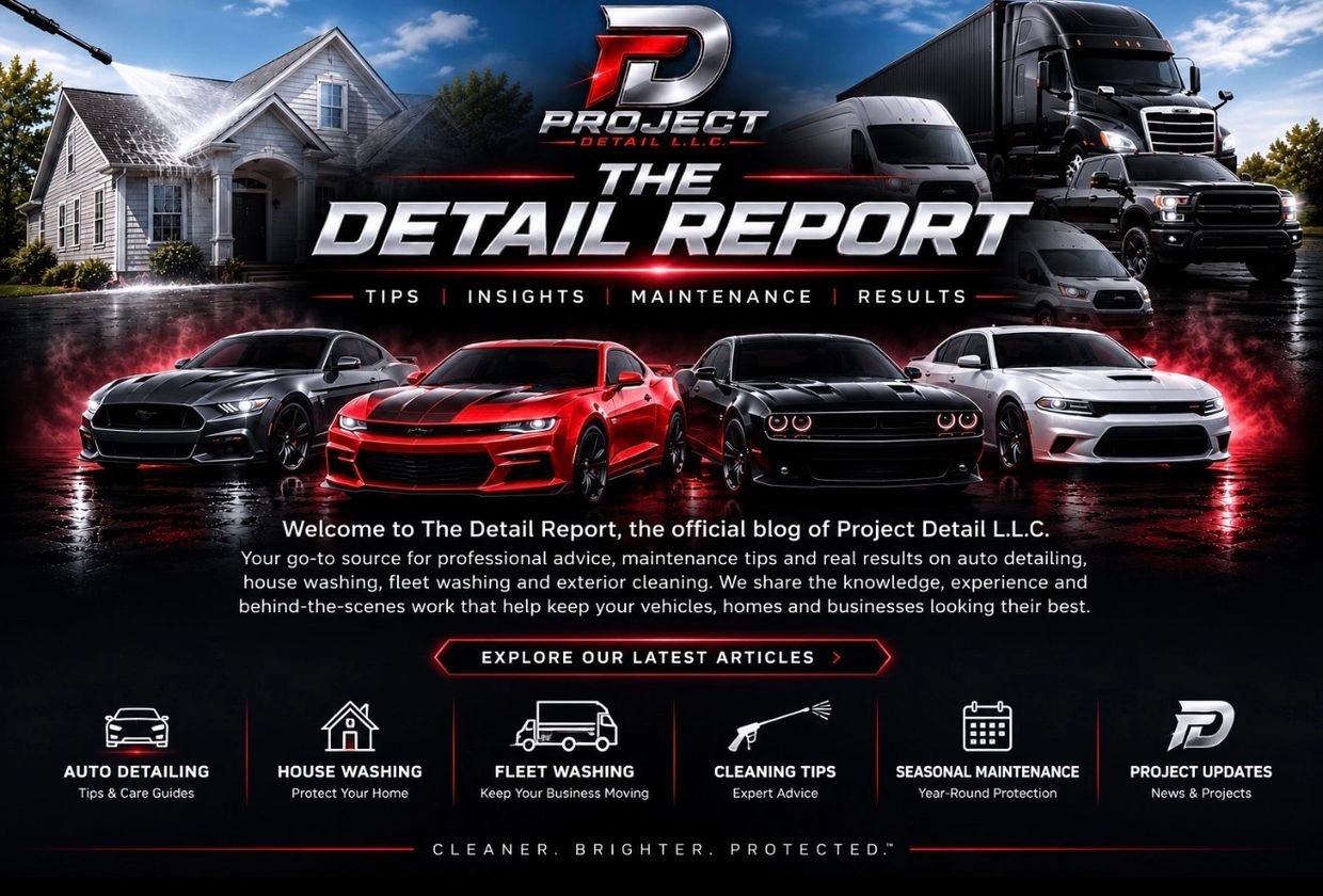 Project Detail's blog offers expert tips on auto detailing and cleaning.
