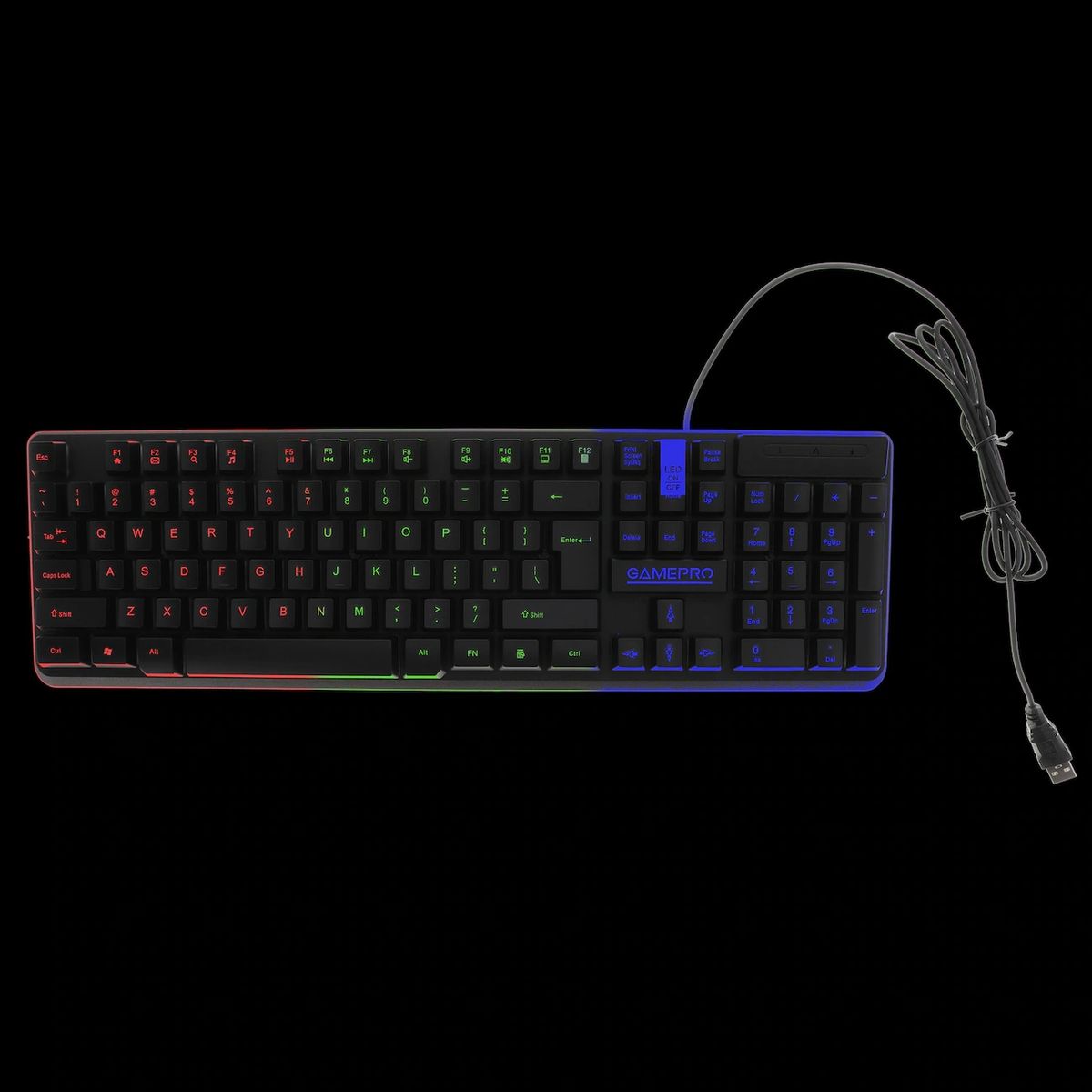 GamePro LED Gaming Keyboard
