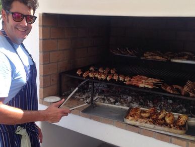 BBQ event with our head chef Francesc Condal