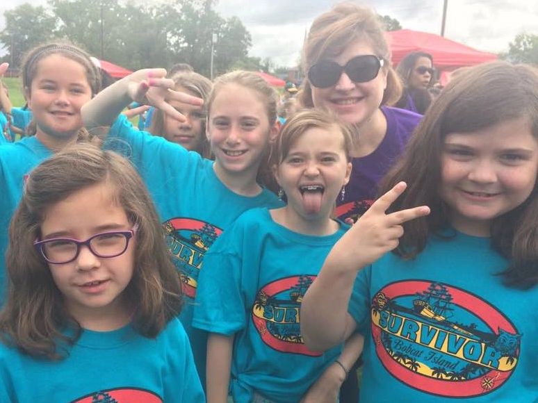 A Charlotte CMS school enjoying the entertainment provided by Eventfully Yours, LLC