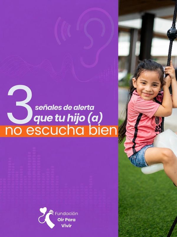 Tres señales de alerta si tu hijo no escucha bien.
