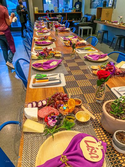 Charcuterie Board Workshop. Team Building Activity