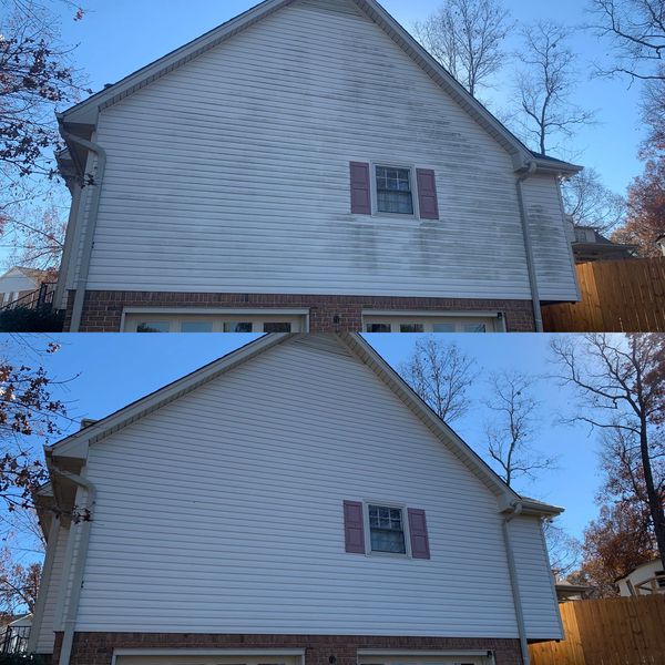 Before & After House Wash