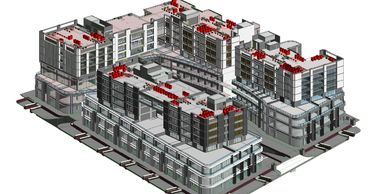 Architectural, Structural and MEPF modeling along with Coordination