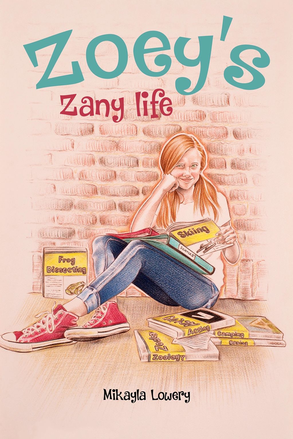 Zoey’s Zany Life 12”x16” Colored Pencil 