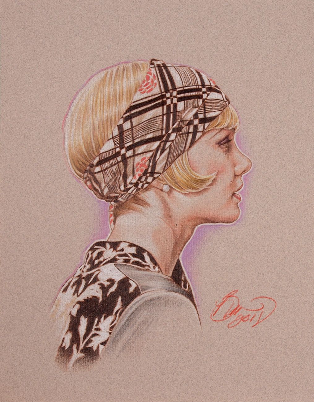 Daisy Buchanan illustration