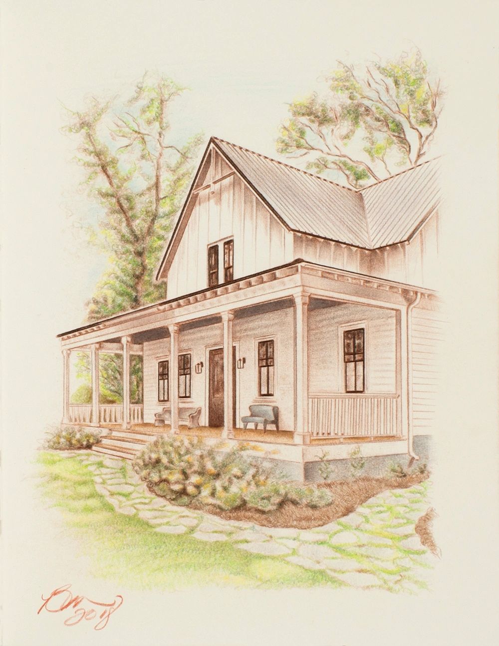 Farmhouse cover design