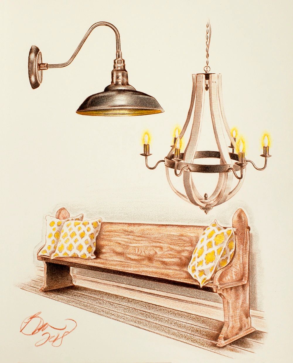 Farmhouse interiors design
