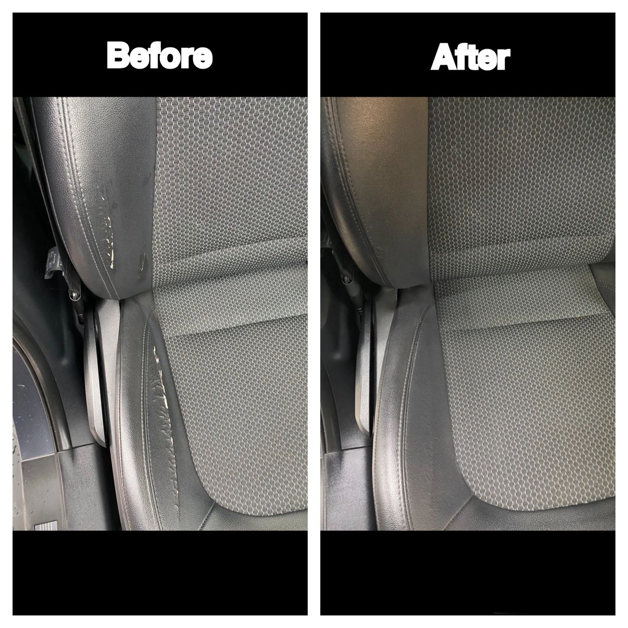 Hyundai ix35 Cracked Vinyl seat repairs mobile Lincolnshire