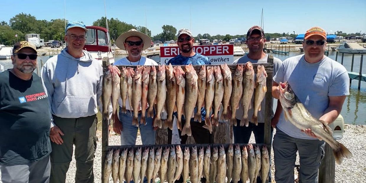 Erie Hopper Charters - Fishing Charter, Fishing, Walleye Fishing