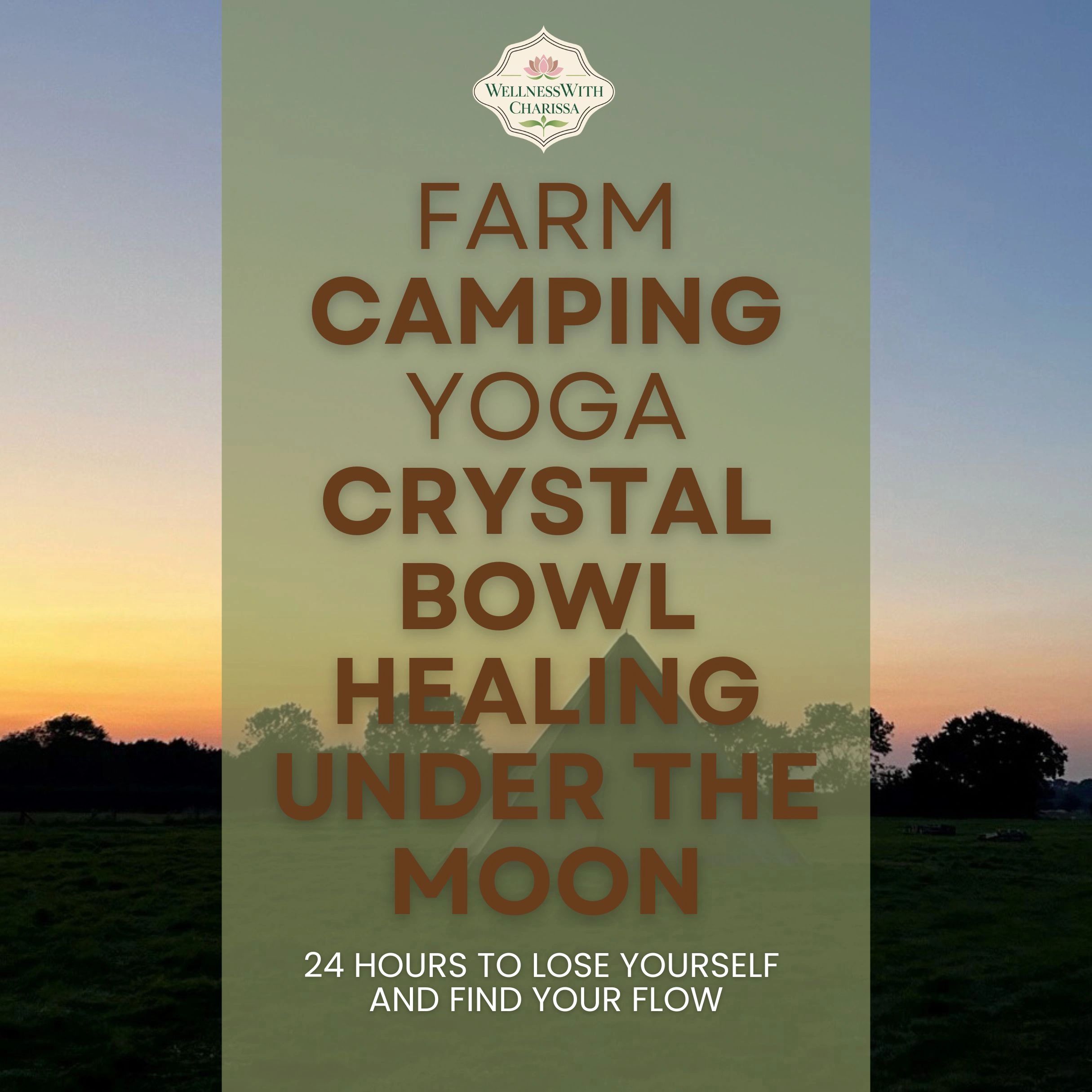 yoga and camping - Saturday 4th July 12:00 - Sunday 12 noon