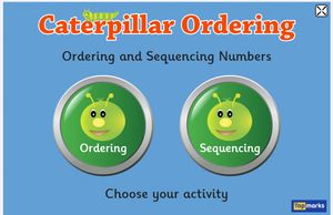 Ordering and Sequencing Numbers Games